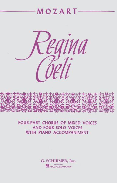 Regina Coeli : For SATB.
