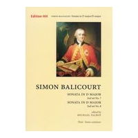 Sonata In D Major ; Sonata In D Major : For Flute and Basso Continuo / edited by Michael Talbot.