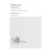 Eight Overtures : Overture No. 6 For 2 Oboes, Strings and Basso Continuo / Ed. Alejandro Garri.