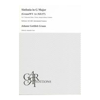 Sinfonia In G Major, GraunWV Av:XII:57 : For 2 Transverse Flutes, 2 Horns, Strings & Basso Continuo.