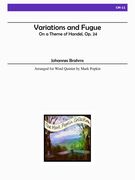 Variations and Fugue On A Theme by Handel, Op. 24 : For Wind Quintet / arr. Mark Popkin.