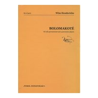 Bolomokaté : For Percussion Solo and 4 Percussion Players (2004).