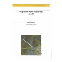 Six Pieces From The Street : For Recorder (Or Flute).