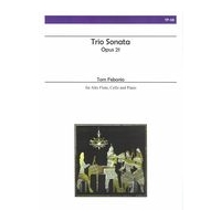 Trio Sonata, Op. 21 : For Alto Flute, Cello and Piano.