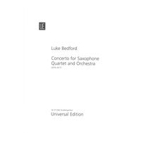 Concerto : For Saxophone Quartet and Orchestra (2016-2017).