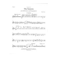 Seasons : For SATB Chorus and String Quartet (2012).