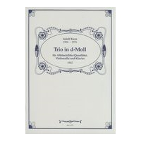 Trio In D-Moll : Für Altblockflöte, Violoncello und Klavier (1962).
