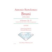 6 Sonatas, Op. 27 : For Viola With Cello Or Viola Accompaniment / Ed. Kenneth Martinson.