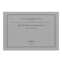 Duo, Op .35 : Für Horn und Orgel / arranged by Gisbert Näther.