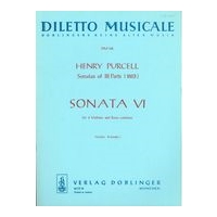 Sonata VI In C-Dur : Für 2 Violinen und Basso Continuo.