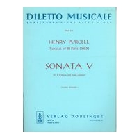 Sonata V In A-Moll : Für 2 Violinen und Basso Continuo.