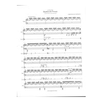 Sharktooth Frenzy : For Solo Piano With Snare Drum and Bass Drum (2014).