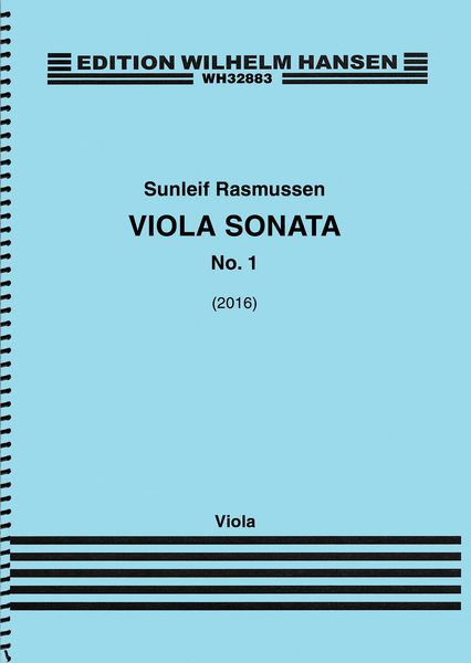Viola Sonata No. 1 (2016).