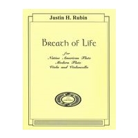 Breath of Life : For Native American Flute, Modern Flute, Viola and Violoncello (1997, Rev. 2007).