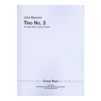 Trio No. 3, Op. 18 : For Alto Voice, Violin and Cello (1955).