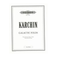 Galactic Folds : For Flute (Piccolo), Clarinet, Violin, Violoncello and Piano (1992).