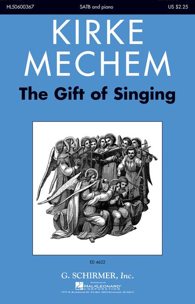 The Gift of Singing : For SATB and Piano.