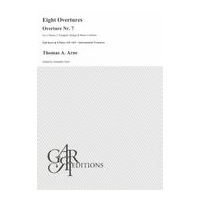 Eight Overtures : Overture No. 7 For 2 Trumpets, 2 Oboes, Strings and Basso Continuo.