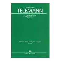 Magnificat In C, TVWV 9:17 / edited by Arne Thielemann.