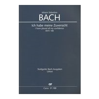 Ich Habe Meine Zuversicht, BWV 188 : Kantate Zum 21. Sonntag Nach Trinitatis / Ed. Pieter Dirksen.
