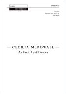 As Each Leaf Dances : For Soprano Solo, SSATB and Organ.