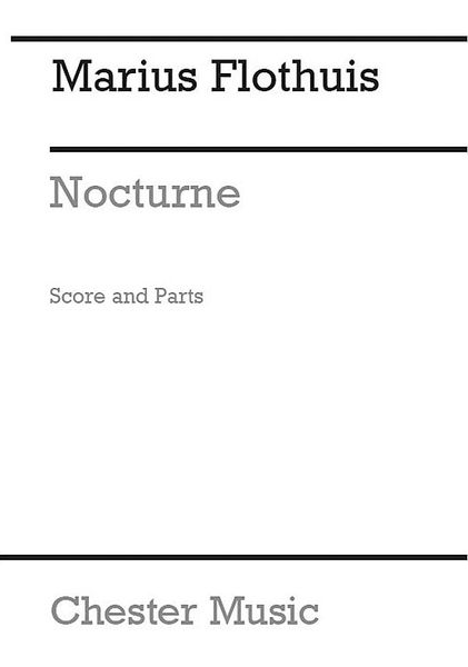 Nocturne, Op. 11 : For Flute, Oboe and Clarinet In A.