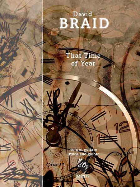 That Time of Year, Op. 61 : For Voice and Guitar.