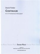 Continuum : For 12 Trombones and Percussion.