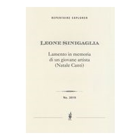 Lamento In Memoria Di Un Giovane Artista (Natale Canti), Op. 38.