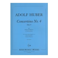 Schüler-Concertino Nr. 4, Op. 8 : Für Violine und Klavier / edited by Tomislav Butorac.
