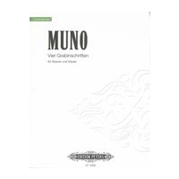 Vier Grabinschrfiten : Für Sopran und Klavier (2016).