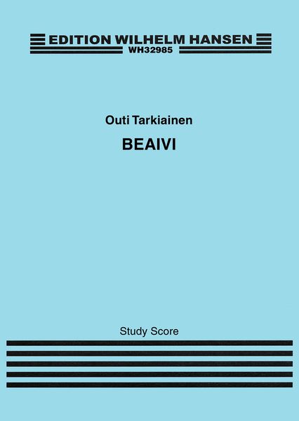 Beaivi : For Flute, Violoncello, Guitar and Piano (2016).