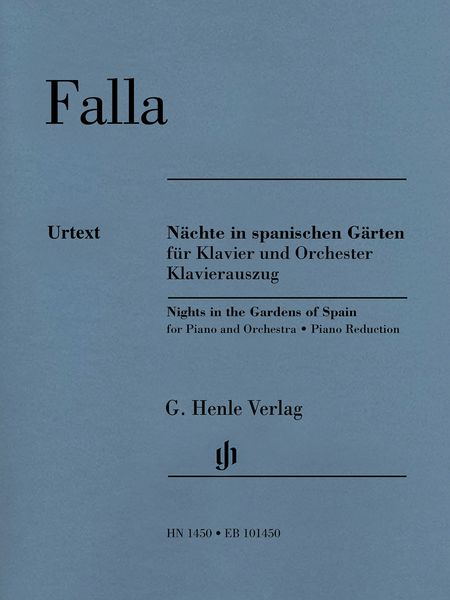 Nights In The Garden of Spain : For Piano and Orchestra - reduction For Two Pianos.