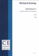 Nanoculture 1 : For Flute, Clarinet, Violin and Cello (2016).