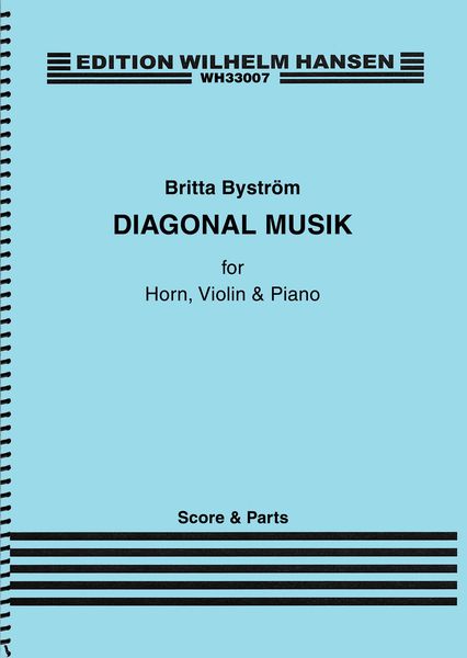 Diagonal Music : For Horn, Violin and Piano (2017).