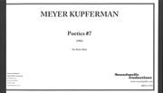 Poetics No. 7 : For 3 Tubas (1983).