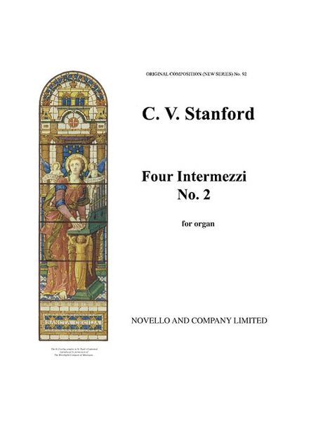 Four Intermezzi, No. 2 - Marcia Eroica : For Organ.