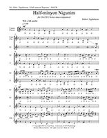 Half-Minyon Nigumin : For SSATB A Cappella.