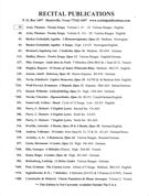 Twenty Songs In Two Volumes : Vol. 1.