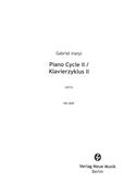 Piano Cycle II/Klavierzyklus II (2015).