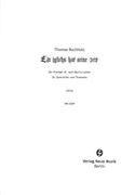 Ejn Jglichs Hat Seine Zeit : Für Sprechchor und Trommeln (2016).