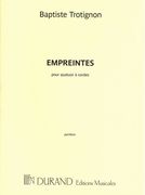 Empreintes : Pour Quatuor A Cordes.