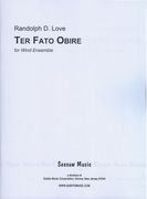 Ter Fato Obire : For Wind Ensemble (1977).