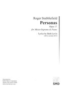 Personas, Op. 17 : For Mezzo-Soprano and Piano (2015, Rev. 2017).