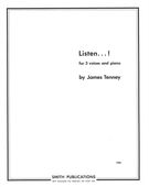 Listen...! : For Three Voices And Piano (1980-81).