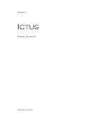 Ictus : For String Quartet.