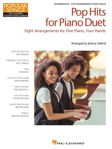 Pop Hits For Piano Duet : 8 Arrangements For 1 Piano, 4 Hands.