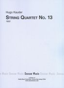 String Quartet No. 13 (1950).