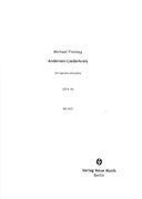 Andersen-Liederkreis : For Soprano and Piano (2014-16).