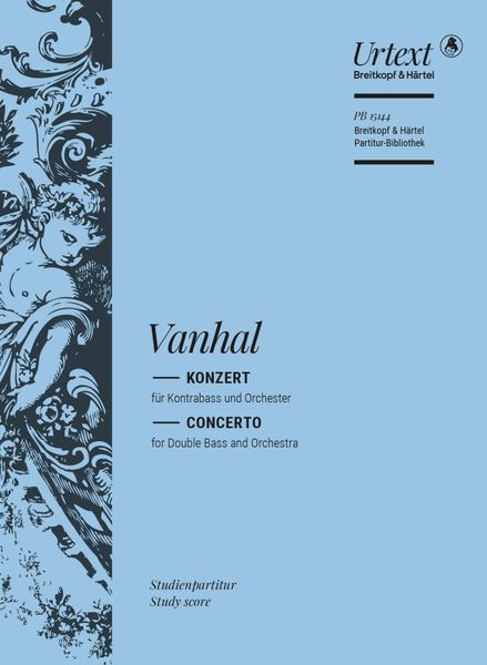 Konzert : Für Kontrabass und Orchester / edited by Tobias Glöcker.